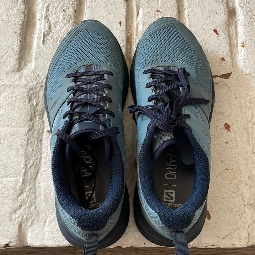 Salomon Ortholite Impressions trail running shoes. Size 7.